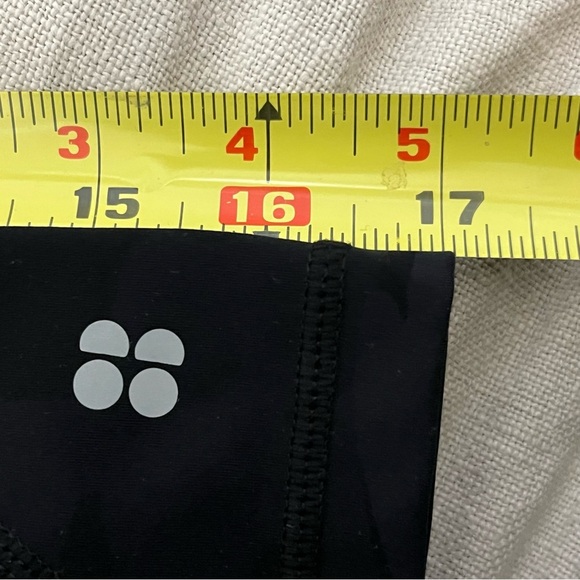 NEW Sweaty Betty POWER Bike Shorts-9” Inseam-Womens S-Charcoal/Black Camo-Sporty - Picture 10 of 11